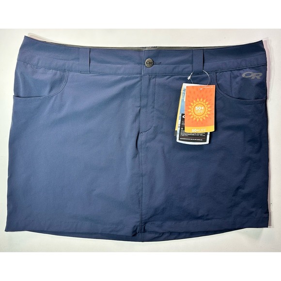 Outdoor Research Pants - Outdoor Research Ferrosi Skort Womens Sz 14 Naval Blue 269197 50+ UPF Athleisure
